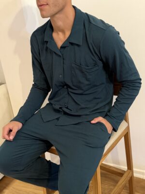 CAMISERO VERDE HOMBRE